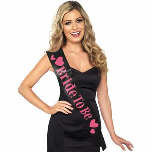 'Bride To Be' Black Sash