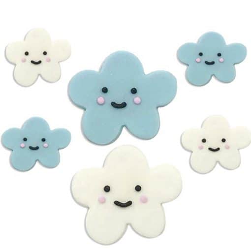 Happy Clouds Sugarcraft Toppers