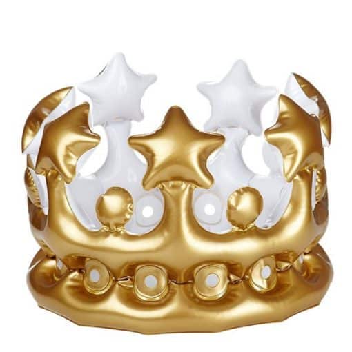 Kid's Inflatable Gold Crown