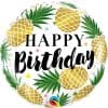 Birthday Golden Pineapples Foil Balloon