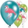 Flamingo Printed Latex Balloons