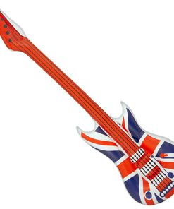 Inflatable Union Jack Guitar