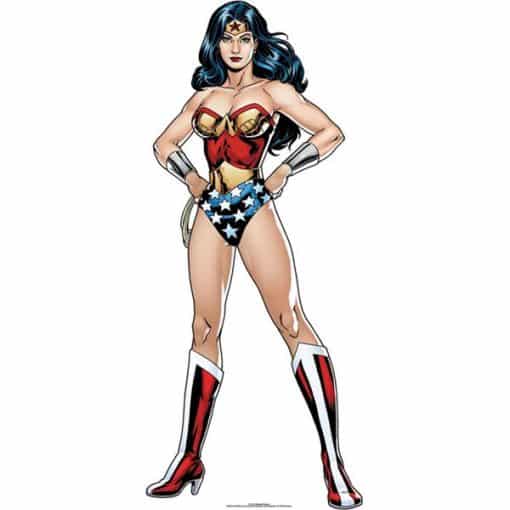 Wonder Woman DC Comics Mini Cardboard Cutout