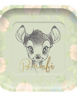 Bambi Party Square Plates