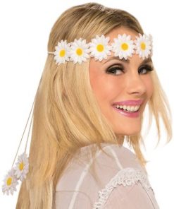 Hippie Daisy Flower Headband