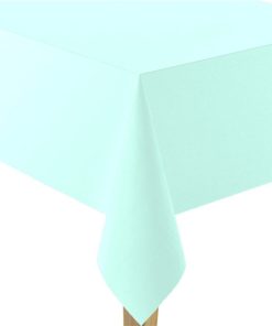 Mint Green Plastic Tablecover