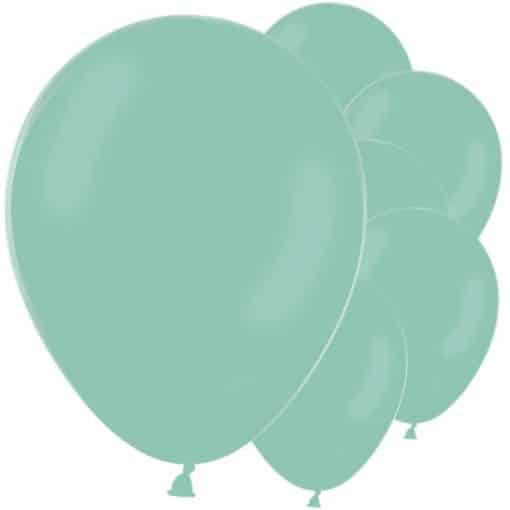 Mint Green Latex Balloons