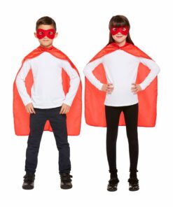 Red Superhero Child Cape