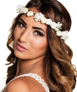 White Flower Headband