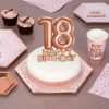 18th Glitz & Glamour Birthday Cake Topper