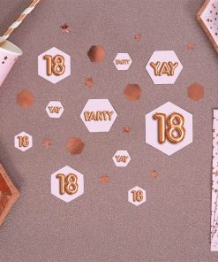 18th Glitz & Glamour Birthday Confetti