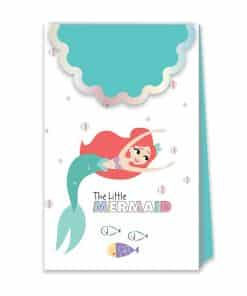 Ariel Under The Sea Party Paper Bags