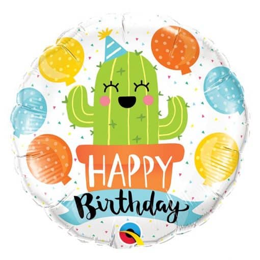 Birthday Party Cactus Balloon