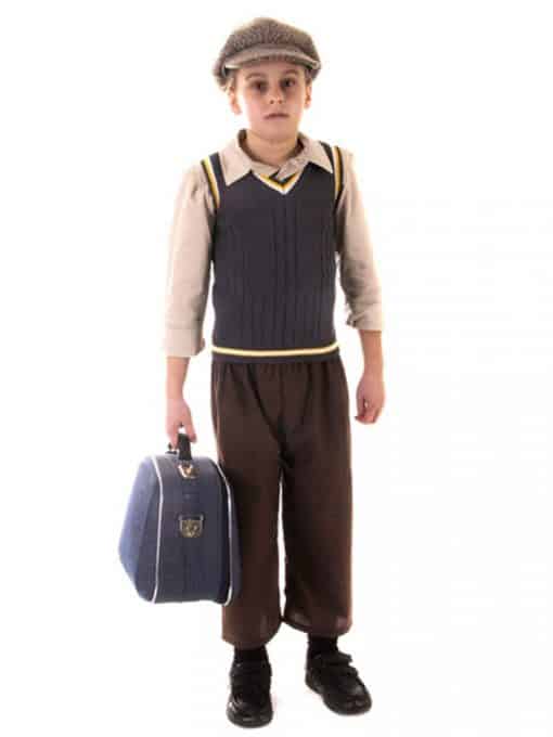 Evacuee Boy Child Costume