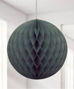 Black Honeycomb Ball Decoration