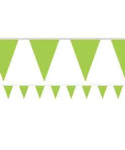 Lime Green Paper Bunting