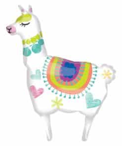 Llama Supershape Foil Balloon