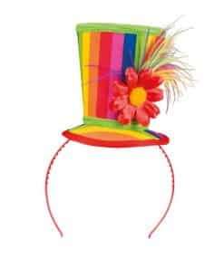 Mini Rainbow Top Hat