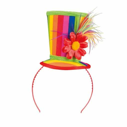 Mini Rainbow Top Hat