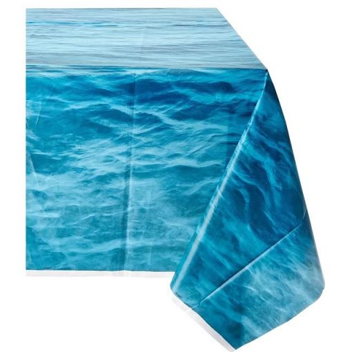 Ocean Waves Plastic Tablecover