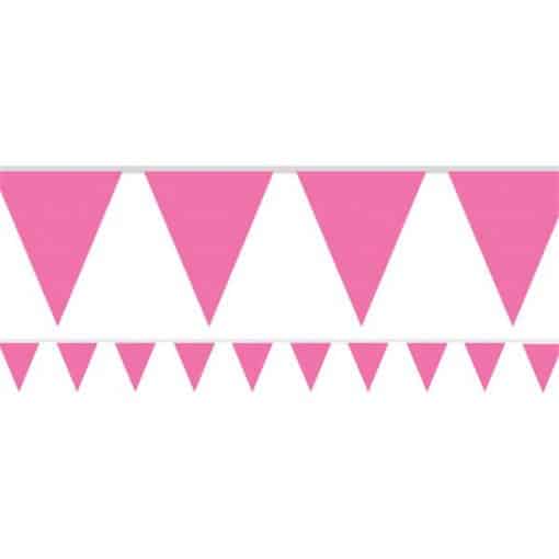 Pink Paper Bunting