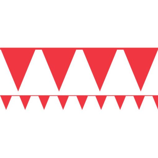 Red Paper Bunting