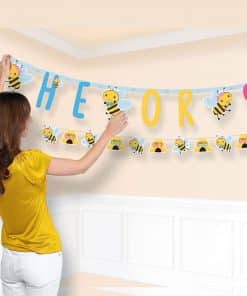 What Will It Bee? Baby Shower Combo Letter Banners