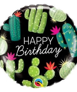 Happy Birthday Cactus Balloon