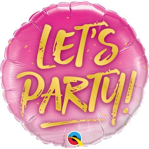 'Let's Party' Balloon