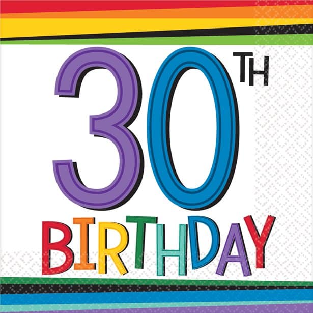 30th Birthday Party Decorations, Banners &amp; Balloons