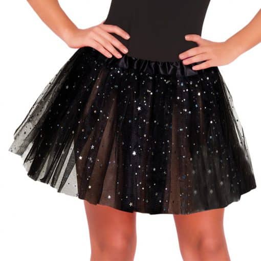 Black Glitter Tutu - Adult One Size