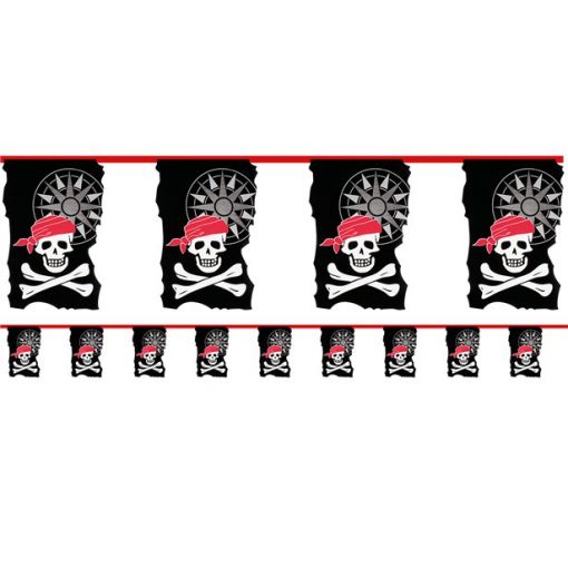 Skull & Crossbone Pirate Bunting