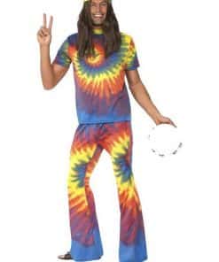 1960's Tye Dye Adult Costume