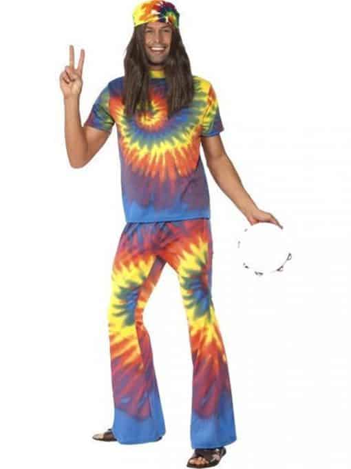 1960's Tye Dye Adult Costume