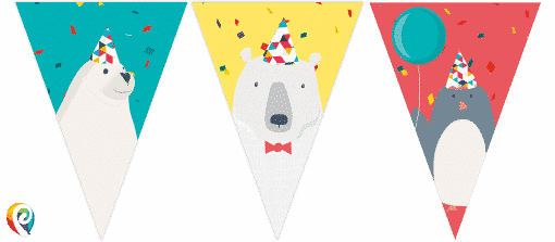 Arctic Party Bunting