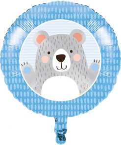 Birthday Bear Foil Balloon