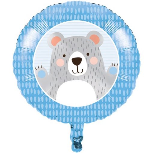 Birthday Bear Foil Balloon