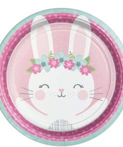 Birthday Bunny Party Dinner Plate