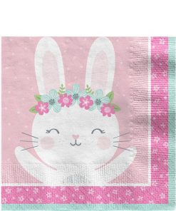 Birthday Bunny Party Lunch Napkin