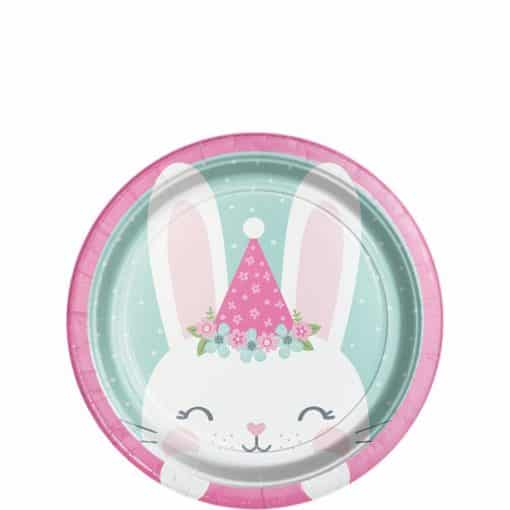 Birthday Bunny Party Lunch Plate