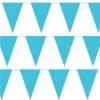 Caribbean Blue Plastic Bunting