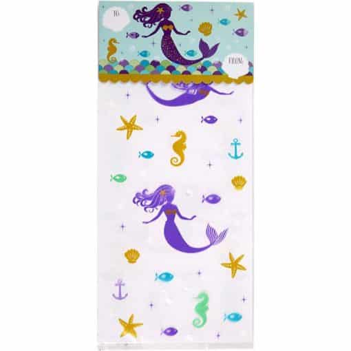 Mermaid Wishes Party Treat Bags Kit