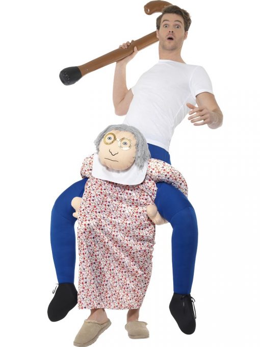 Piggyback Grandma Costume