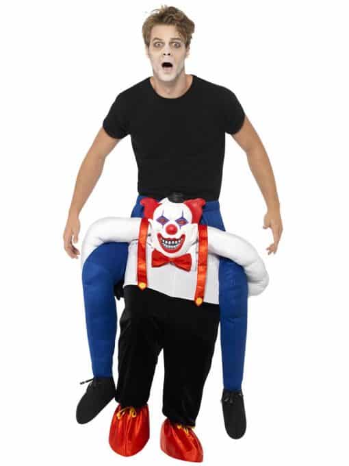 Sinister Clown Piggy Back Costume