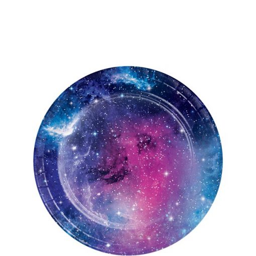 Galaxy Party Dessert Plates