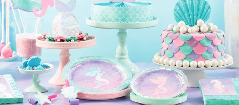 Mermaid Shine Party Decorations & Ideas Next Day Delivery