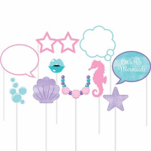 Mermaid Shine Photo Booth Props