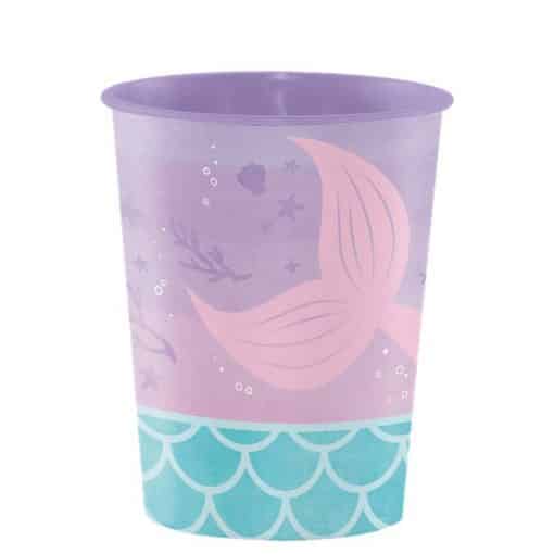 Mermaid Shine Plastic Favour Cup