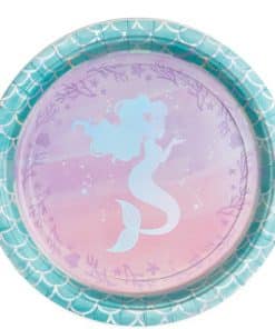 Mermaid Shine Paper Plates