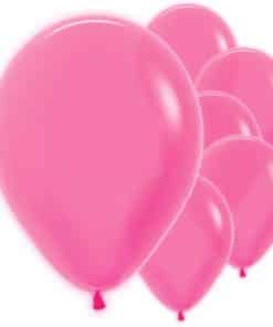 Neon Magenta Balloons